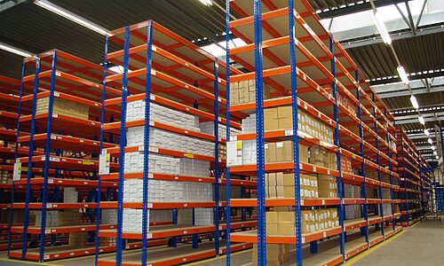 Rapid 1 Shelving lack of warehouse space