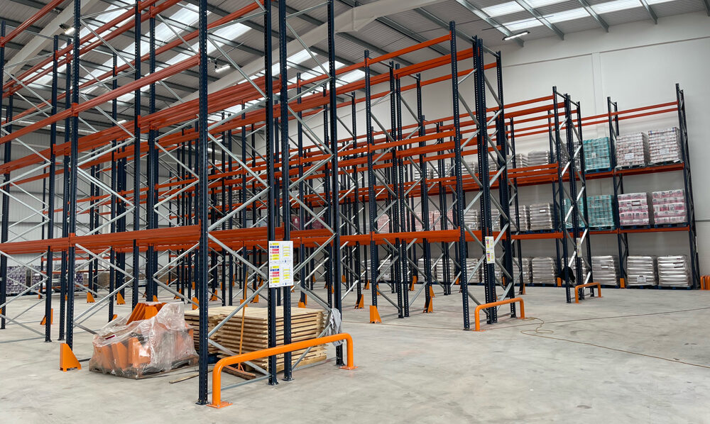racking regulations blog - nsi projects a racking installation which meets racking safety regulations