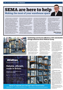 SEMA Media - Warehouse & Logistics News Nov 2023