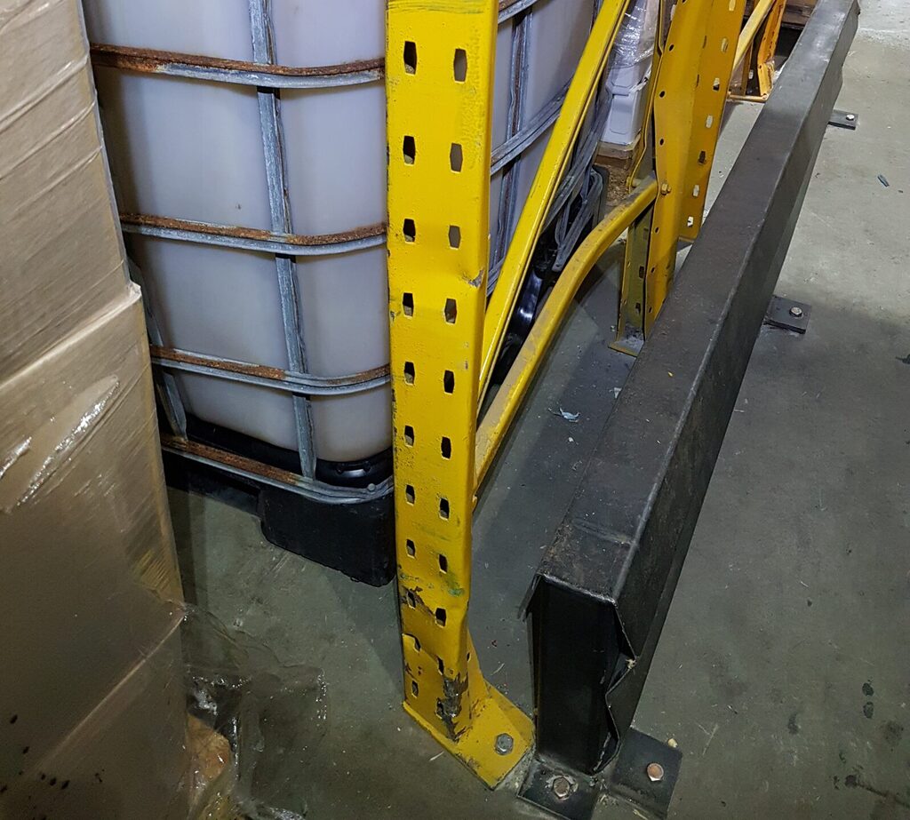 Damaged racking