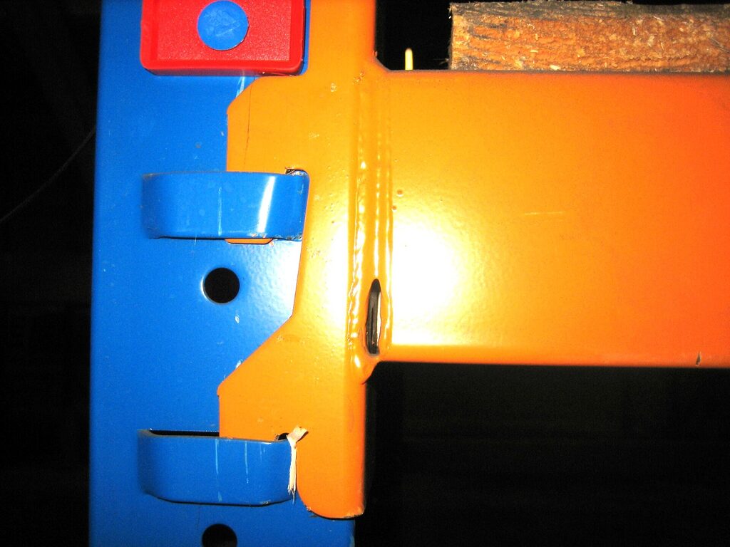 warehouse racking repair - would you recognise this damage?