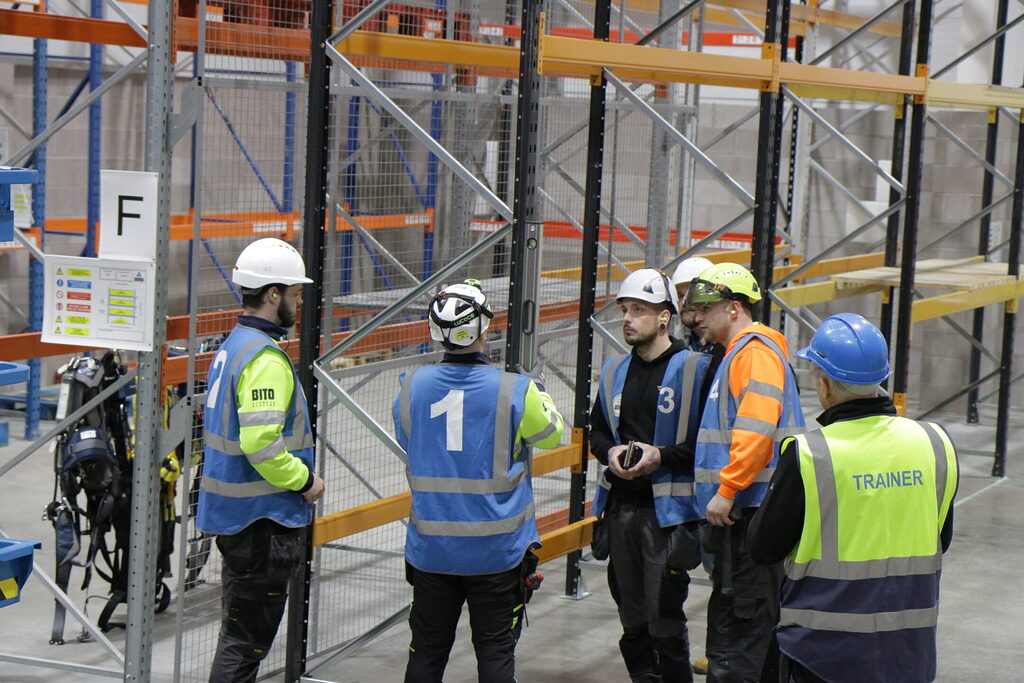 warehouse racking repair - do you need SEIRS training?